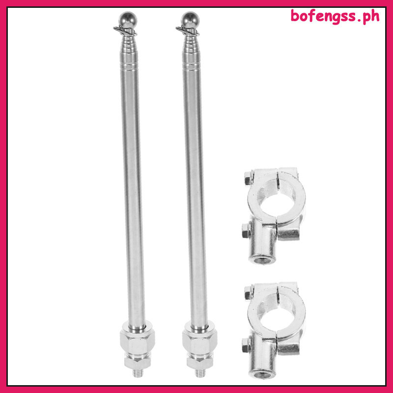 2 Chiếc Có Thể Thu Vào Xe Máy Cờ Cực Xe Đạp Cờ Cực Người Lớn Xe Máy Phần Phụ Kiện Xe Đạp Gắn Cột Cờ 