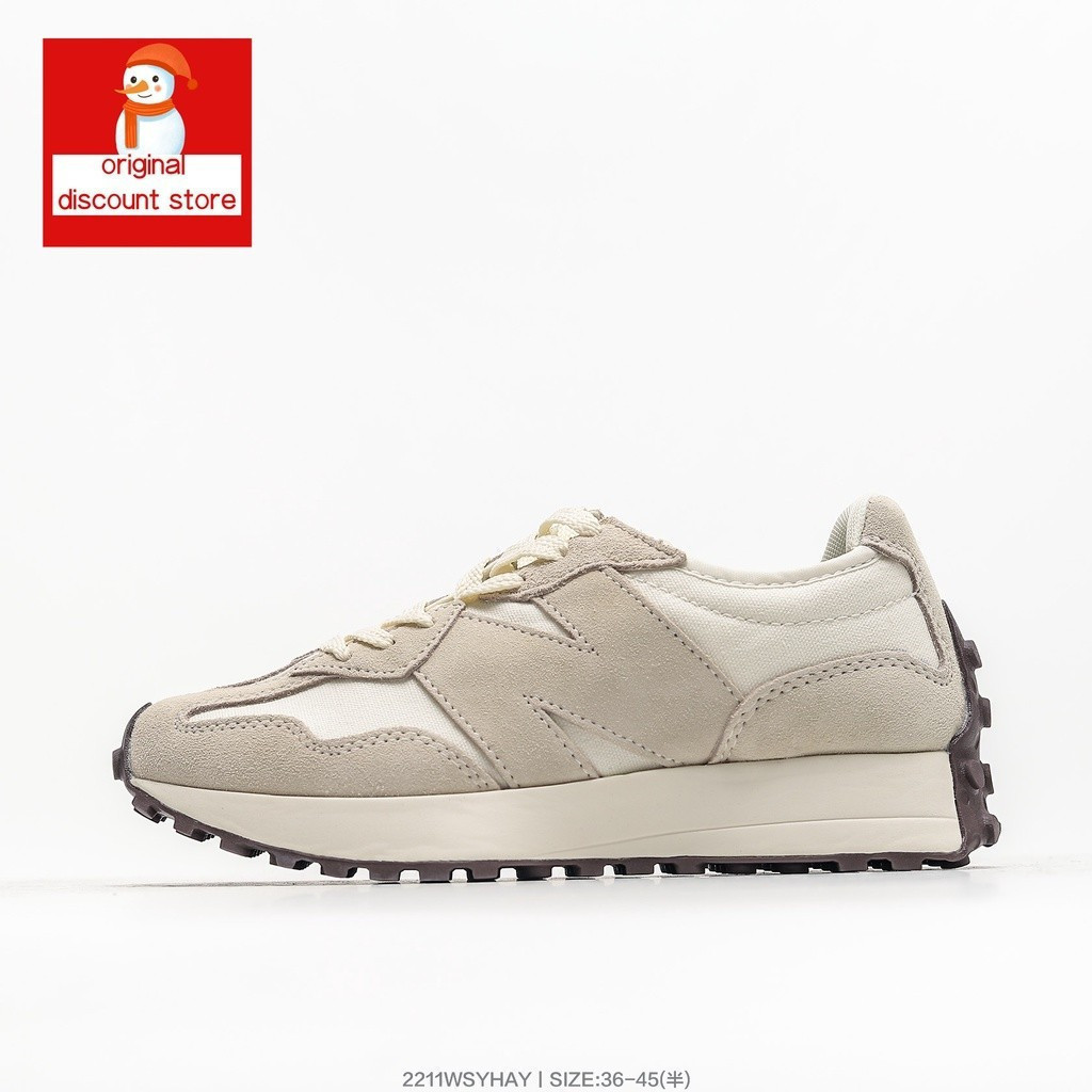 Hàng sẵn có NB MS327 Giày chạy bộ đệm cổ điển cổ thấp thời trang dành cho giày đi bộ đường dài thoải