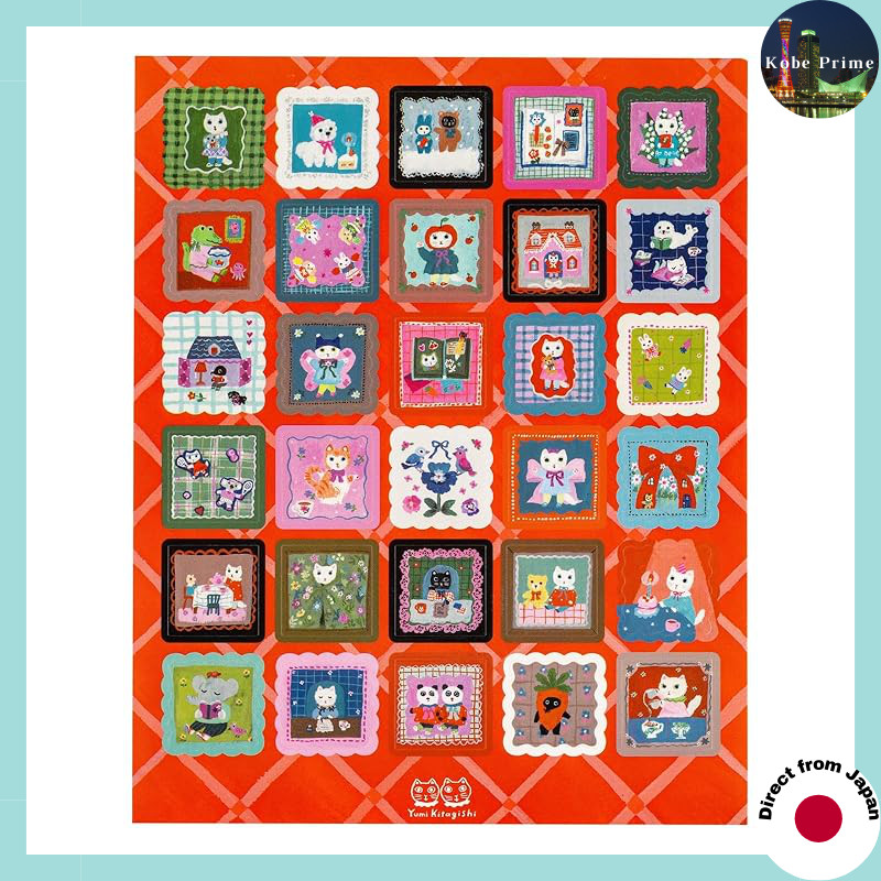 Hobonichi Techo - Yukigashira Yumi's Shiro Neko Daily Stickers - Planner Accessories
