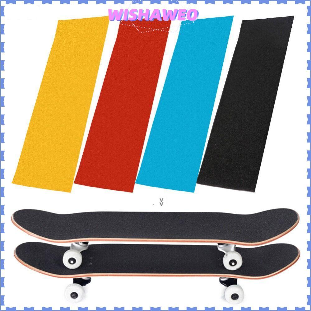 WISHAWEO Deck Grip Tape Phụ kiện Sheet Longboard