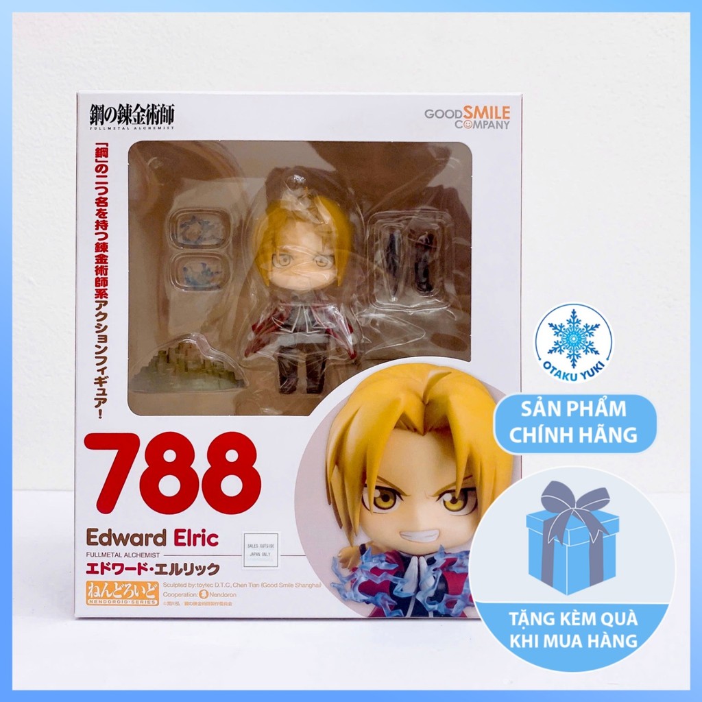 Mô Hình Nendoroid Edward Elric - Nendoroid 788 Fullmetal Alchemist