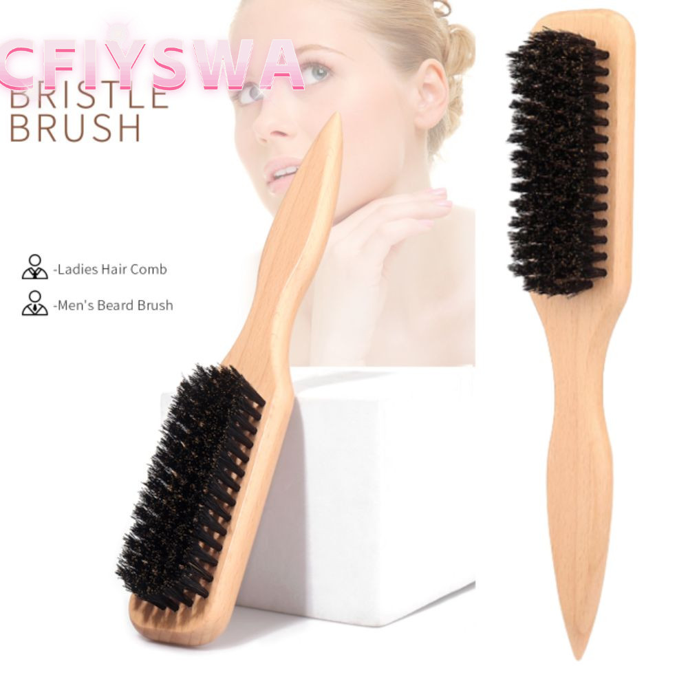 Lược làm tóc CFIYSWA, Cọ làm mịn lưng mượt tóc, Flyaways Edge Control Backcombing Hair Stylish Brush