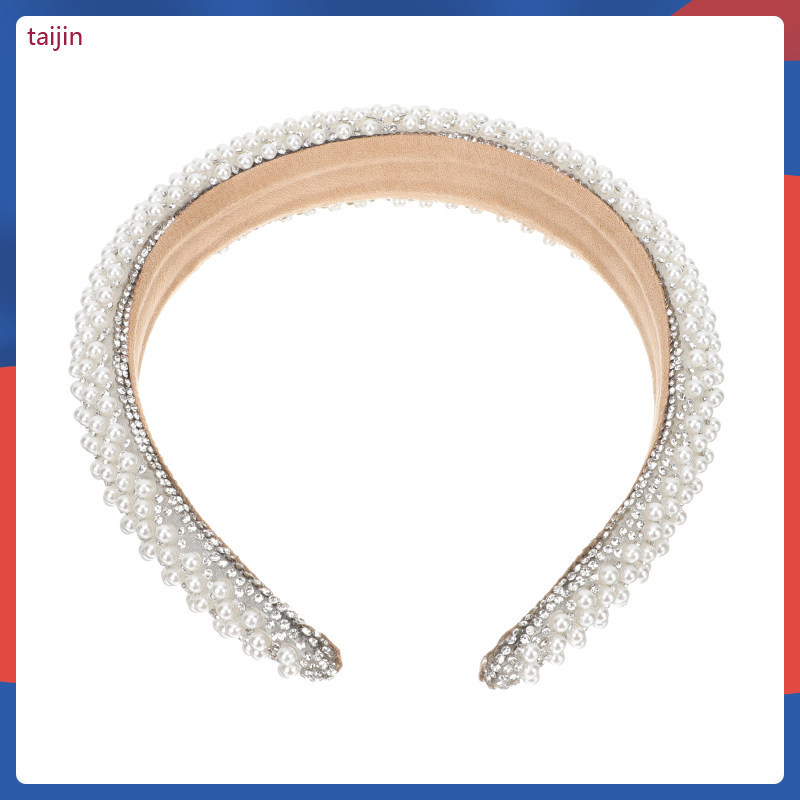 Thanh Lịch Trang Trí Băng Đô Tóc Dành Cho Nữ Thiết Kế Kim Cương Giả Hoop Bejeweled Headbands Phụ Kiệ