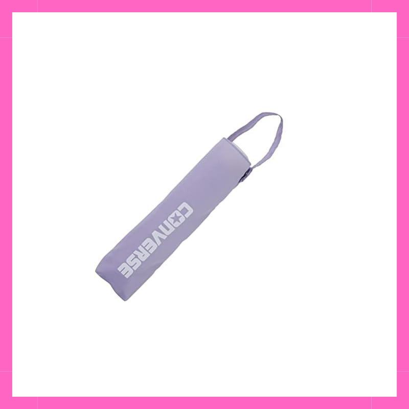 Ogawa Converse Kids Folding Umbrella Manual Open 55cm 6 Ribs CONVERSE Purple Solid Color One Point L