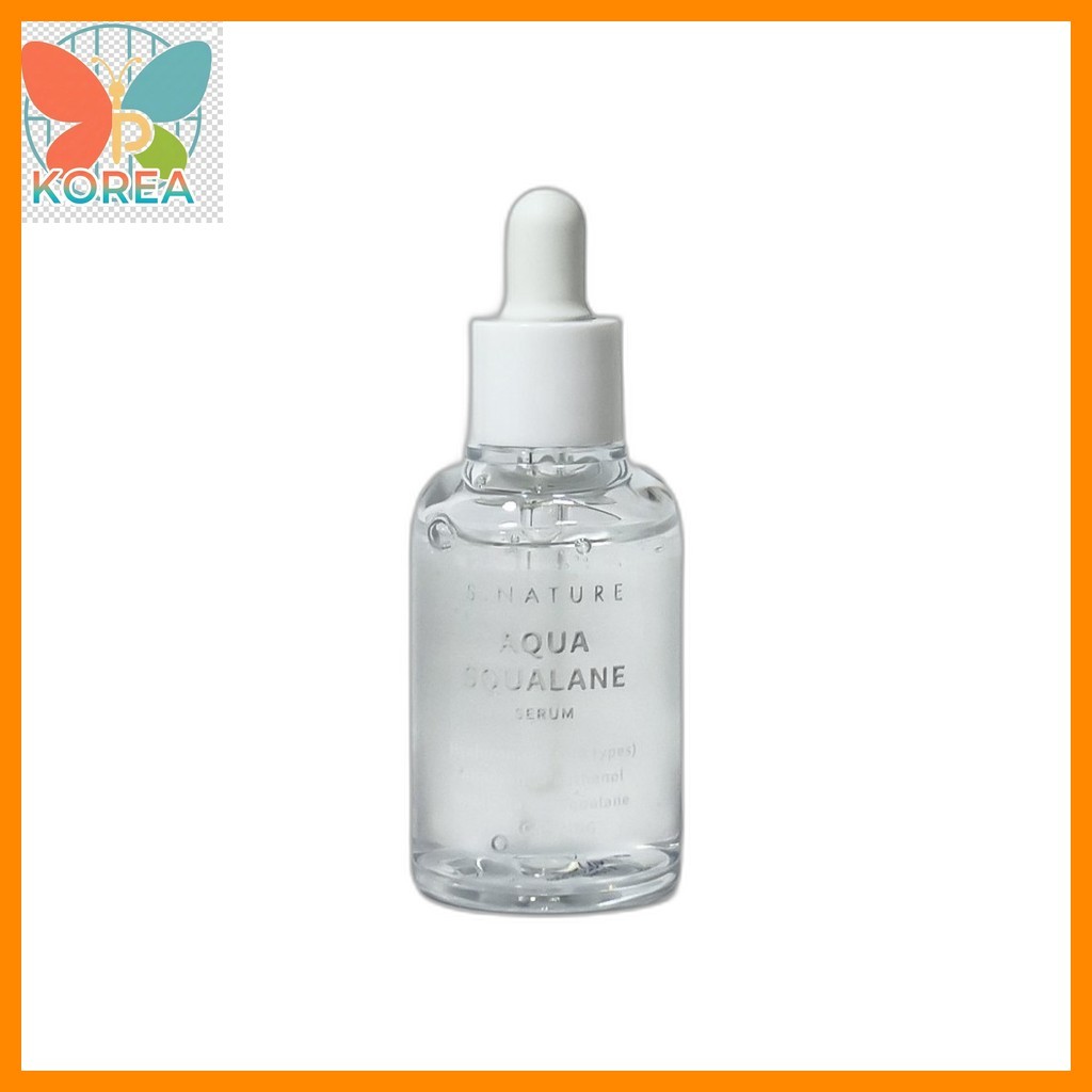 [s.nature] Aqua Squalane Serum, 50ml, 1pc / Serum Aqua Hàn Quốc / Hoàn thiện phi lợi nhuận / Chính h