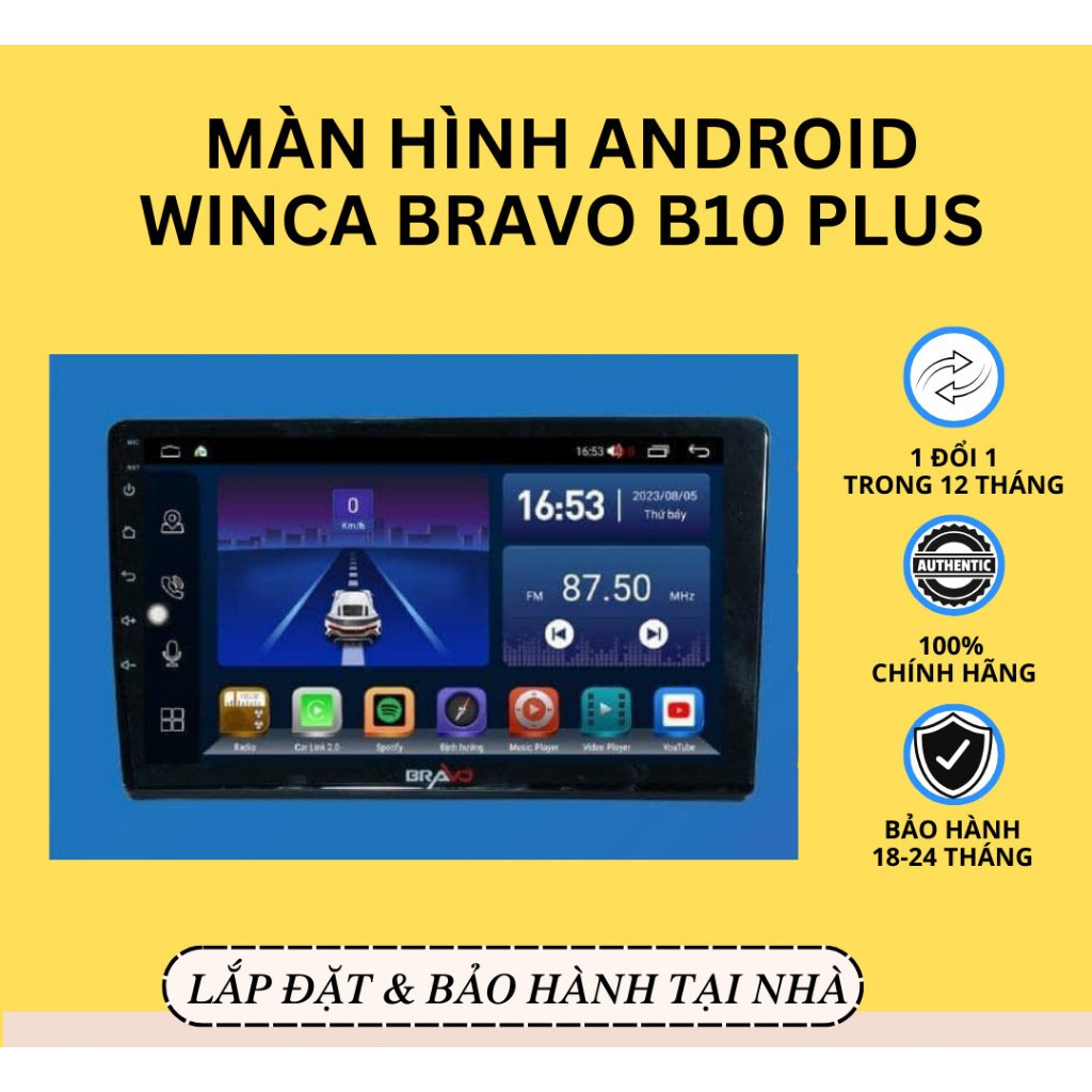 Màn Hình Android Winca Bravo B10 Plus