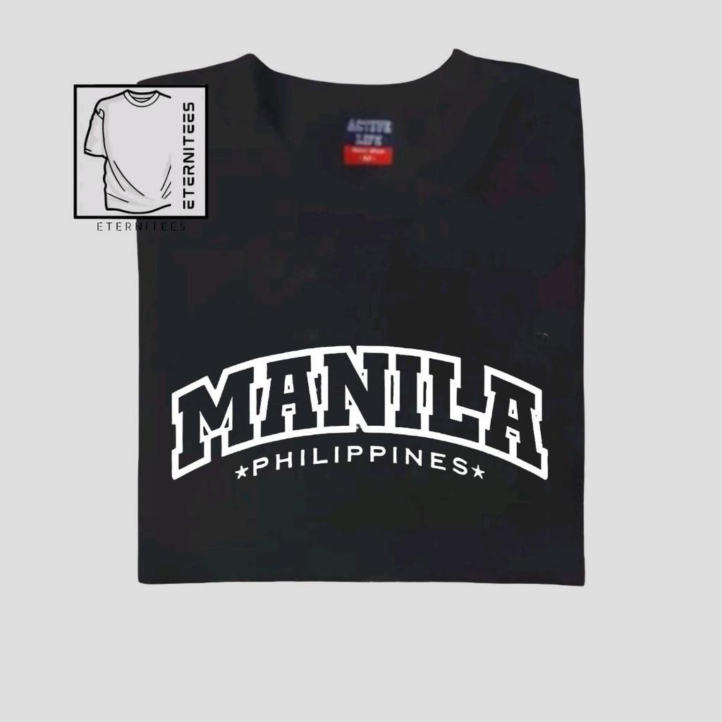 Philippines Manila cotton Unisex thun áo