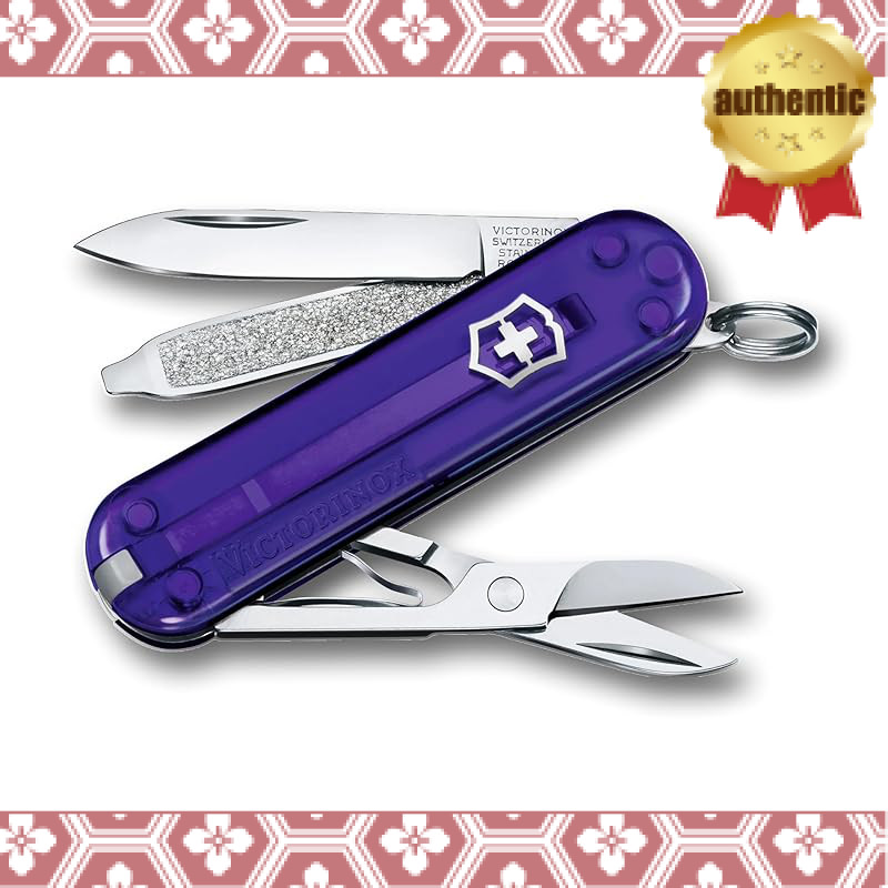 VICTORINOX Classic SD Classic Colors Persian Indigo Swiss Army Knife Multifunctional Knife Disaster 