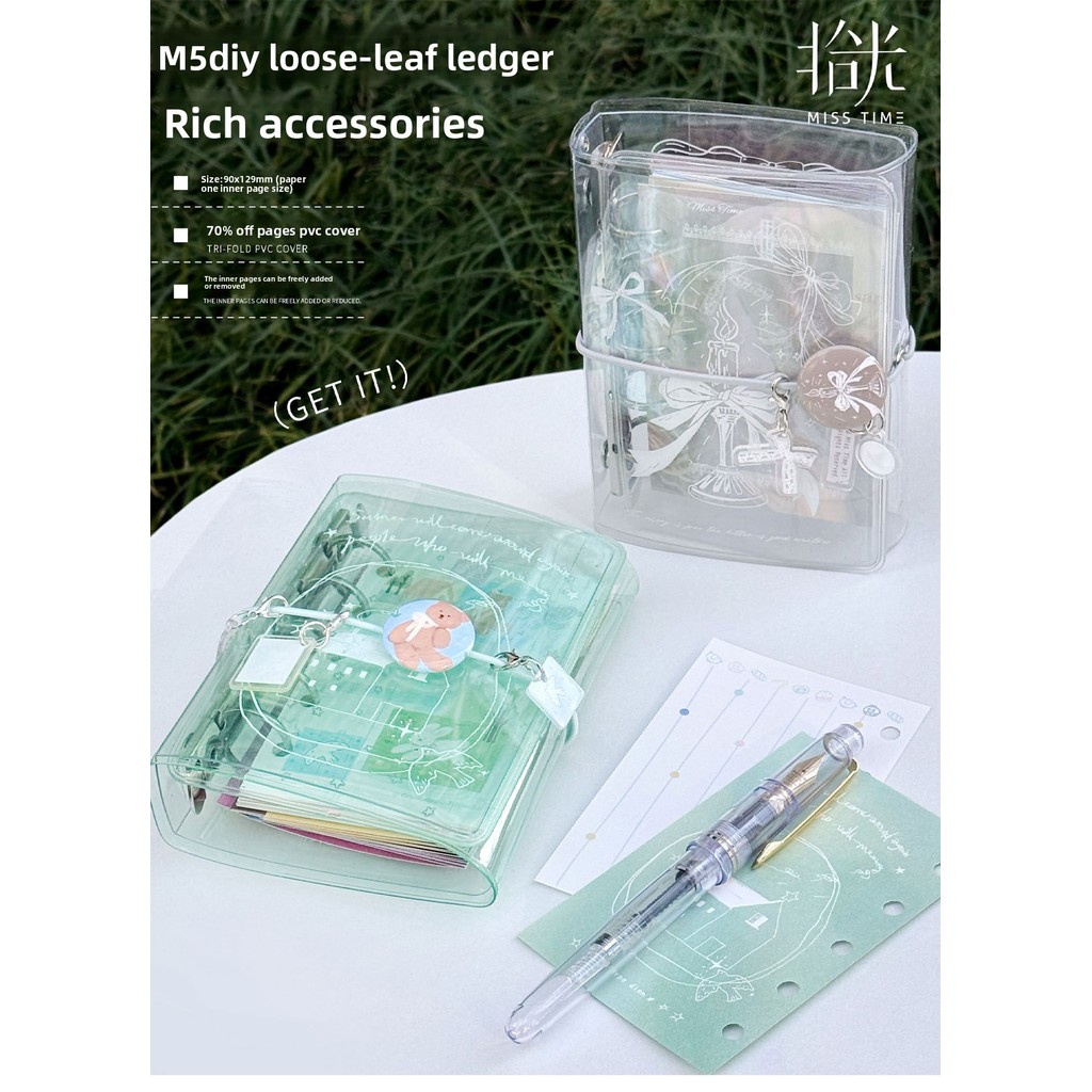 Sổ tay M5 trong suốt, Sổ tay rời di động Mini