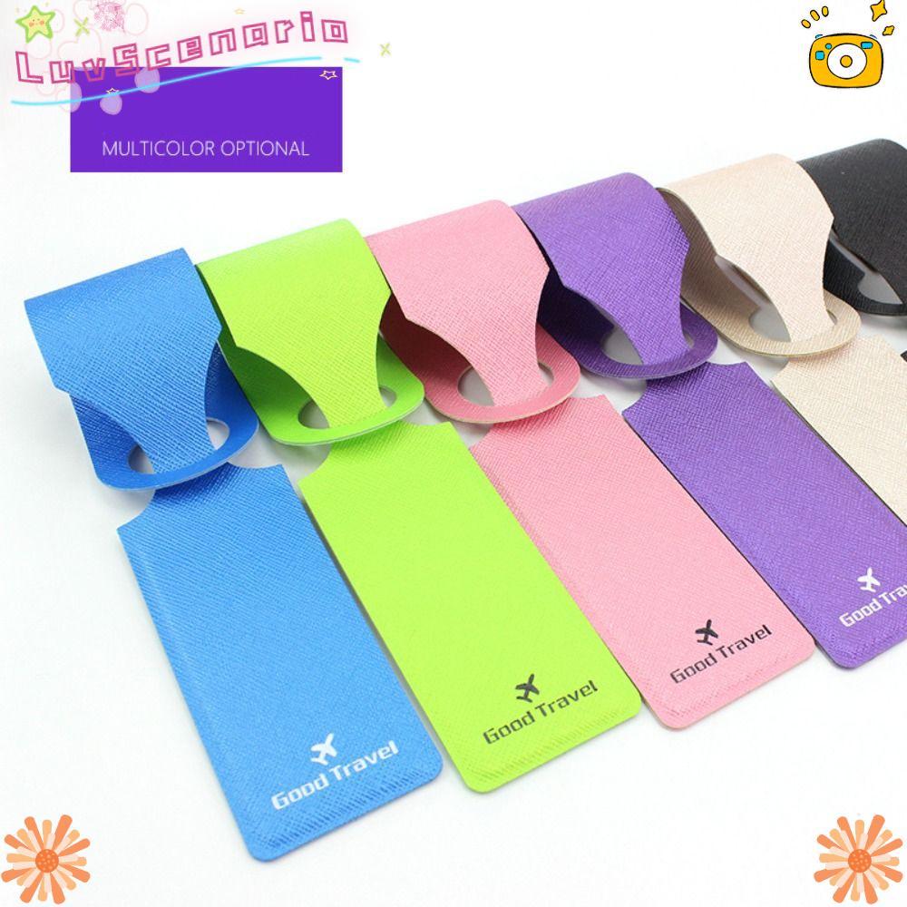 Giá đỡ nhãn địa chỉ LUVU ID, Vali di động Hành lý Thẻ hành lý, Vé máy bay lên máy bay Phụ kiện du lị