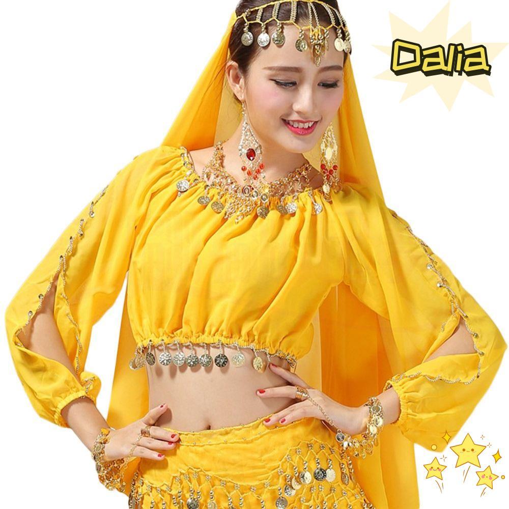DALIA Belly Dance Top Nightclub Tassel Stage Performance Top