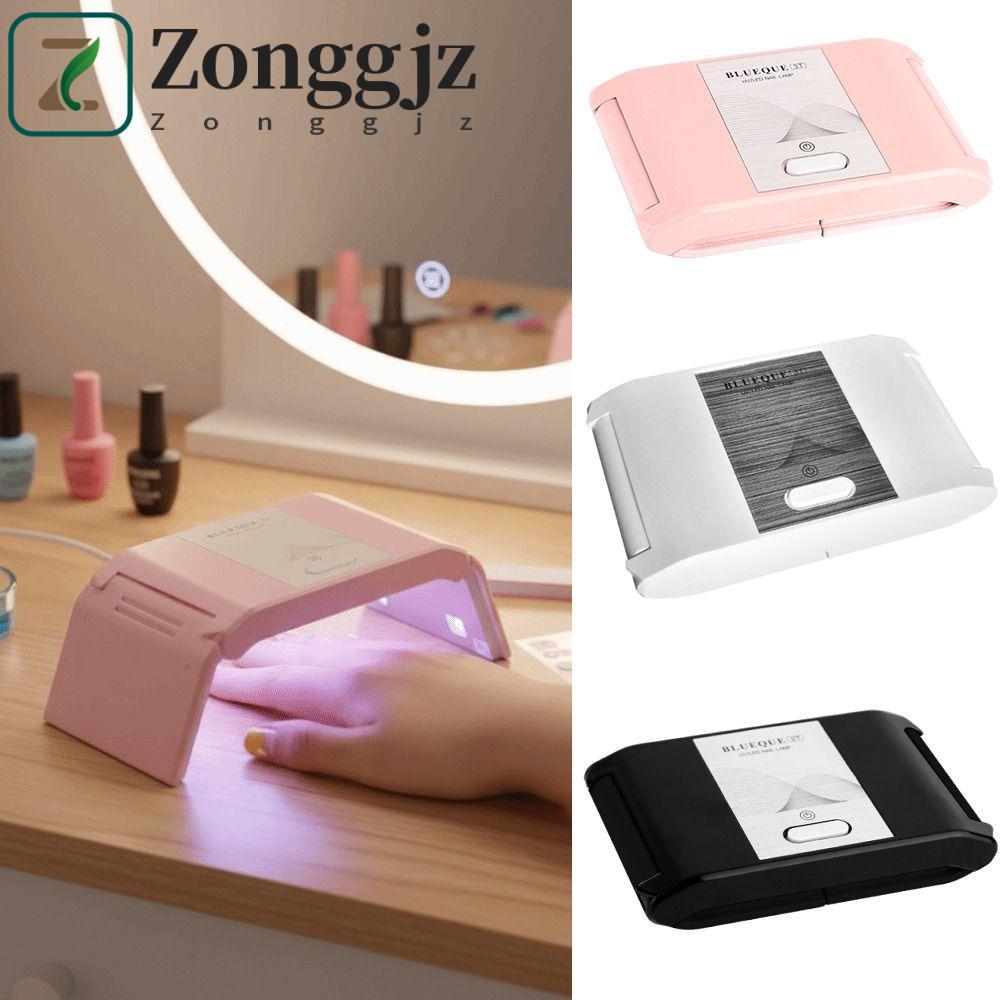 ZONGGJZ Nail Art Light, USB plug-in Di Động D LED Nail Lamp, Chuyên Nghiệp 12 Đèn Hạt Gấp Cấu Trúc 3