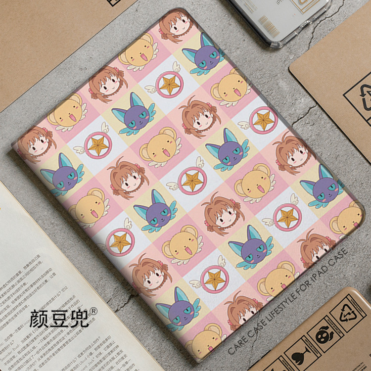Card Captor SAKURA Anime Ốp Lưng iPad 10.2 7th 8th Air 4 5 Mini 5 6 Ốp Lưng Silicon Sang Trọng Cho i
