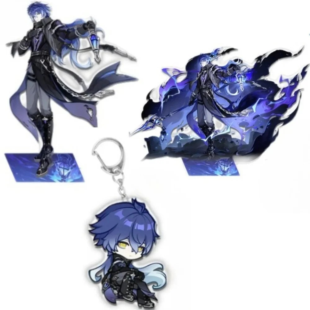 Mô hình Standee đứng Kyryll Chudomirovich Flins Genshin Impact acrylic anime trang trí để bàn kèm mó