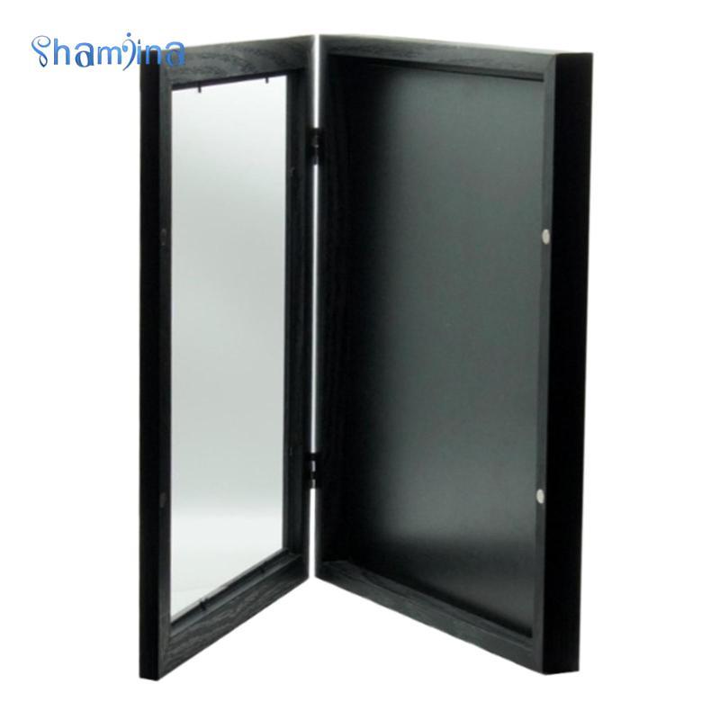 Jersey Khung Gỗ Hiển Thị Ốp Lưng Thể Thao Jersey Shadow Box Jersey Display Case Cho Bóng Rổ Bóng Đá 