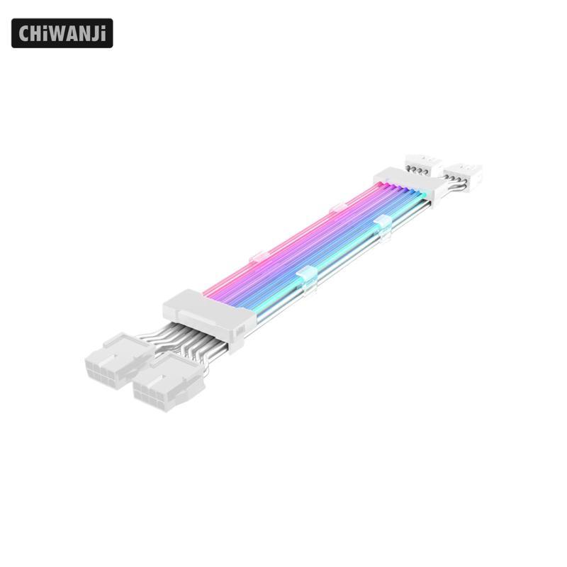 Cáp PCIe 24Pin 2x8Pin 3x8Pin 8 Pin RGB Cáp Nối Dài Cáp RGB Cho PC