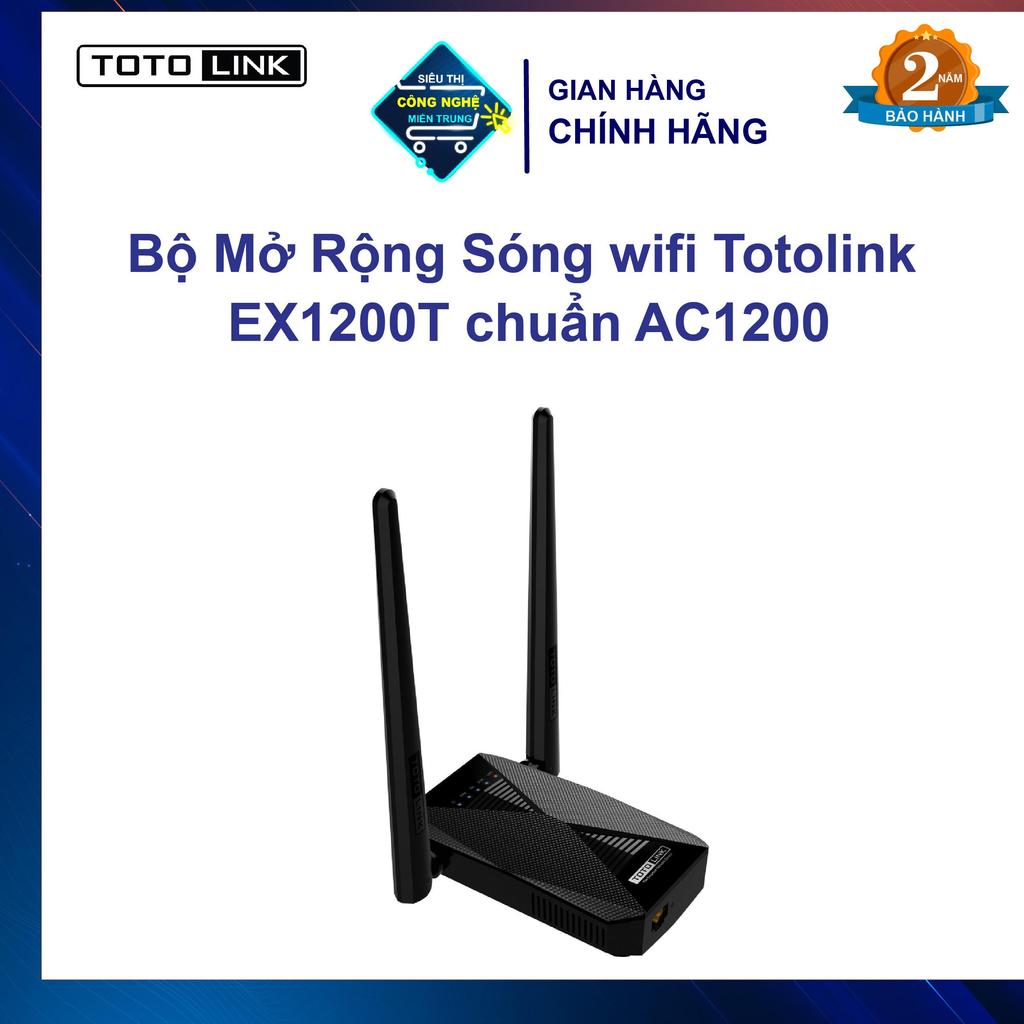 [Chính hãng] Bộ Mở Rộng Sóng wifi Totolink  EX1200T chuẩn AC1200 chính hãng giá rẻ