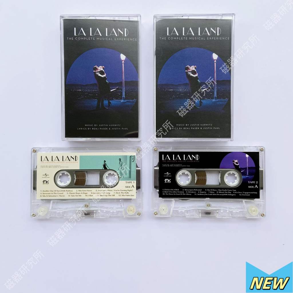 LA LA LA LAND OST Vol.1 Và Vol.2 Bộ Hai Album Băng Cassette Thương Hiệu Mới [Kín] XLT PH2