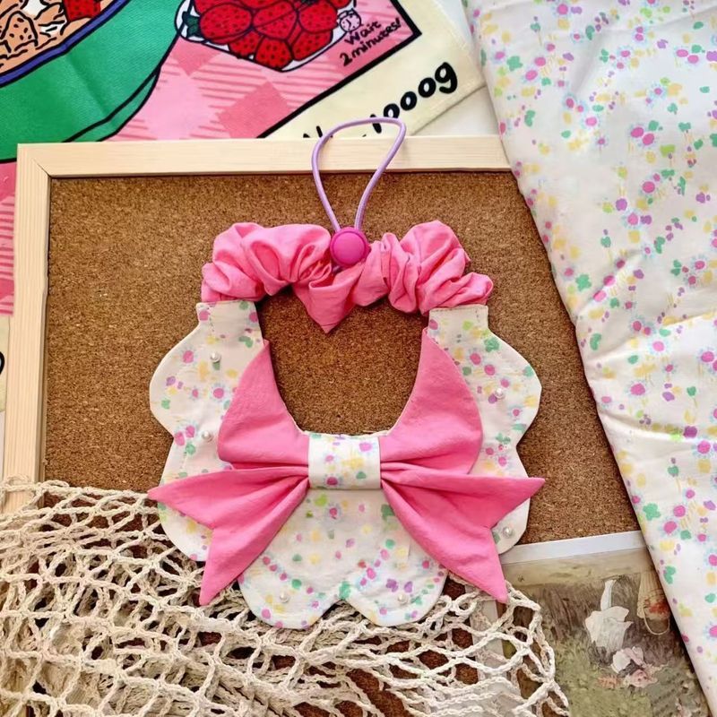 Thú cưng Nước bọt Chó Yếm Yếm Muppet Nơ Cổ Mèo