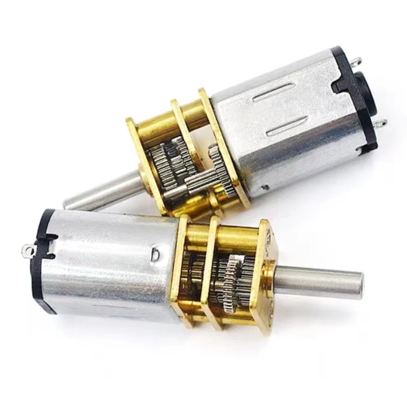 GA12-N20 DC 3V 6V 12V Micro Kim Loại Bánh Răng Động Cơ Bánh Răng Bánh Răng Động Cơ 30RPM 50RPM 60RPM