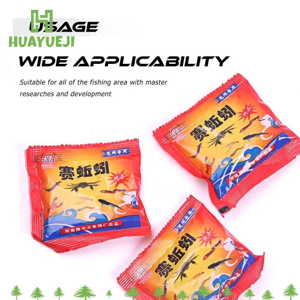 Huayueji Mồi Câu Cá Hạt và Mồi Cá Eel Đỏ - Tăng cường olfactory cho trải nghiệm câu cá
