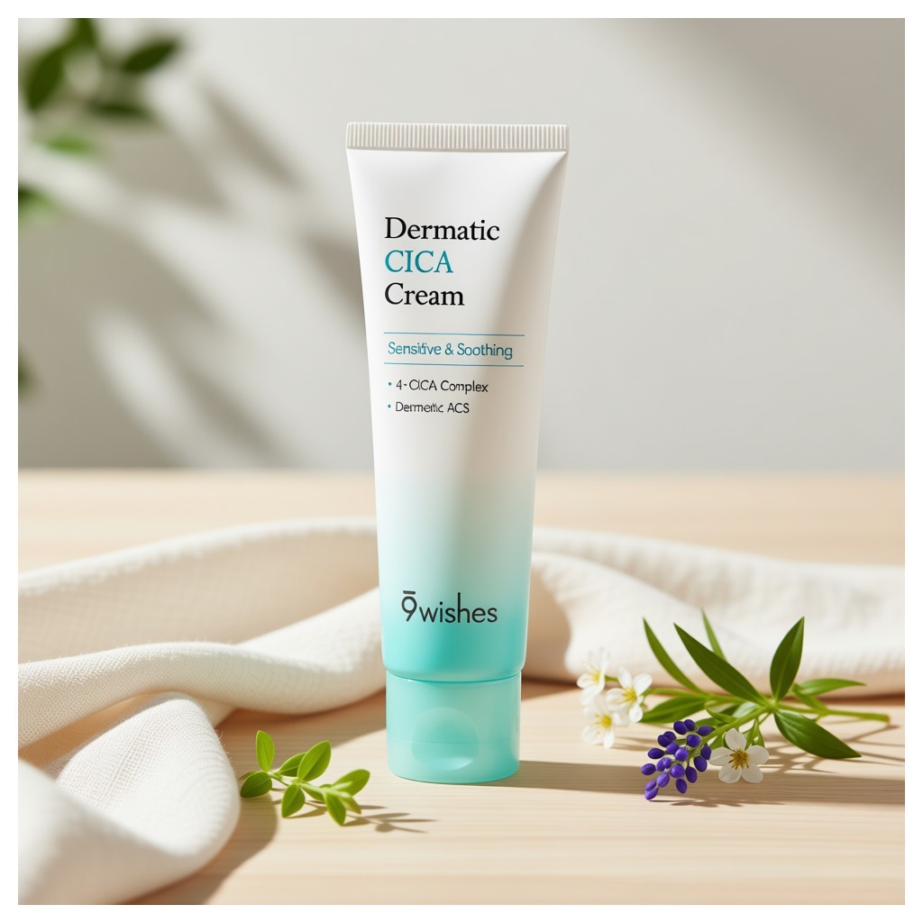 [9wishes] Kem CICA Dermatic, 50 mL / Kem CICA Hàn Quốc / Giảm da nhạy cảm / Chính hãng 100% của dore