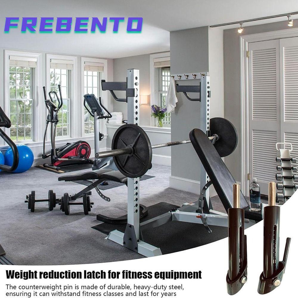 FREBENTO Trọng Lượng Ngăn Xếp Pin, Khóa An Ninh Thiết Bị Tập Gym Pin, Phụ Kiện Tập Gym Chống Rỉ Sét 