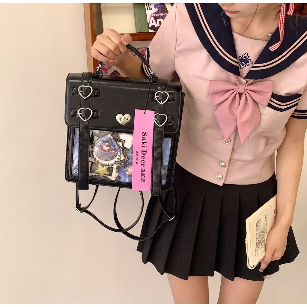 Túi đựng đau jk thời trang mới túi xách tình yêu nữ sinh viên jk
