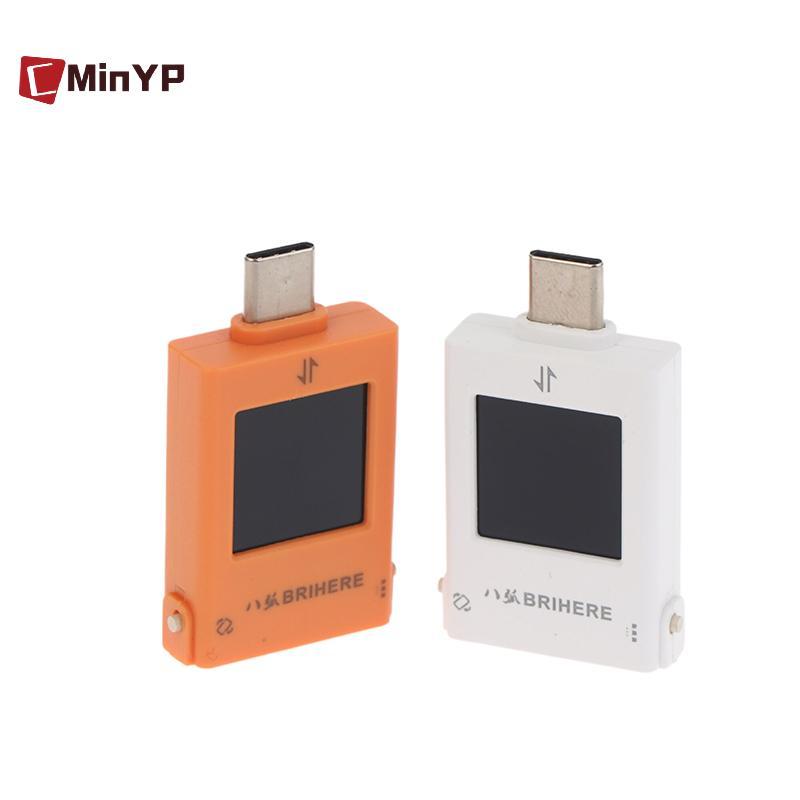CMinYP Đa Năng Màn Hình Hiển Thị Kỹ Thuật Số Type-C Sạc Máy Kiểm Tra Sạc Điện Thoại Di Động DC 4.5-5