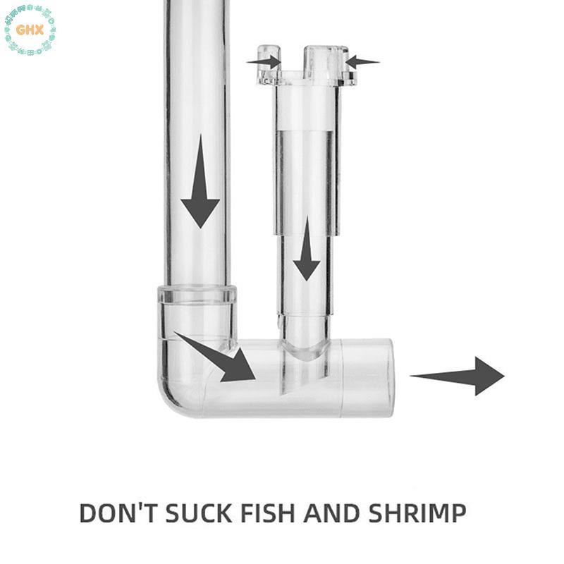 GHX Bể Cá Lily Chảy Ra Ổ Cắm Skimmer Phụ Kiện Lọc Fishbowl Tiếp Liệu Bể Cá Akvarium Trang Trí VN