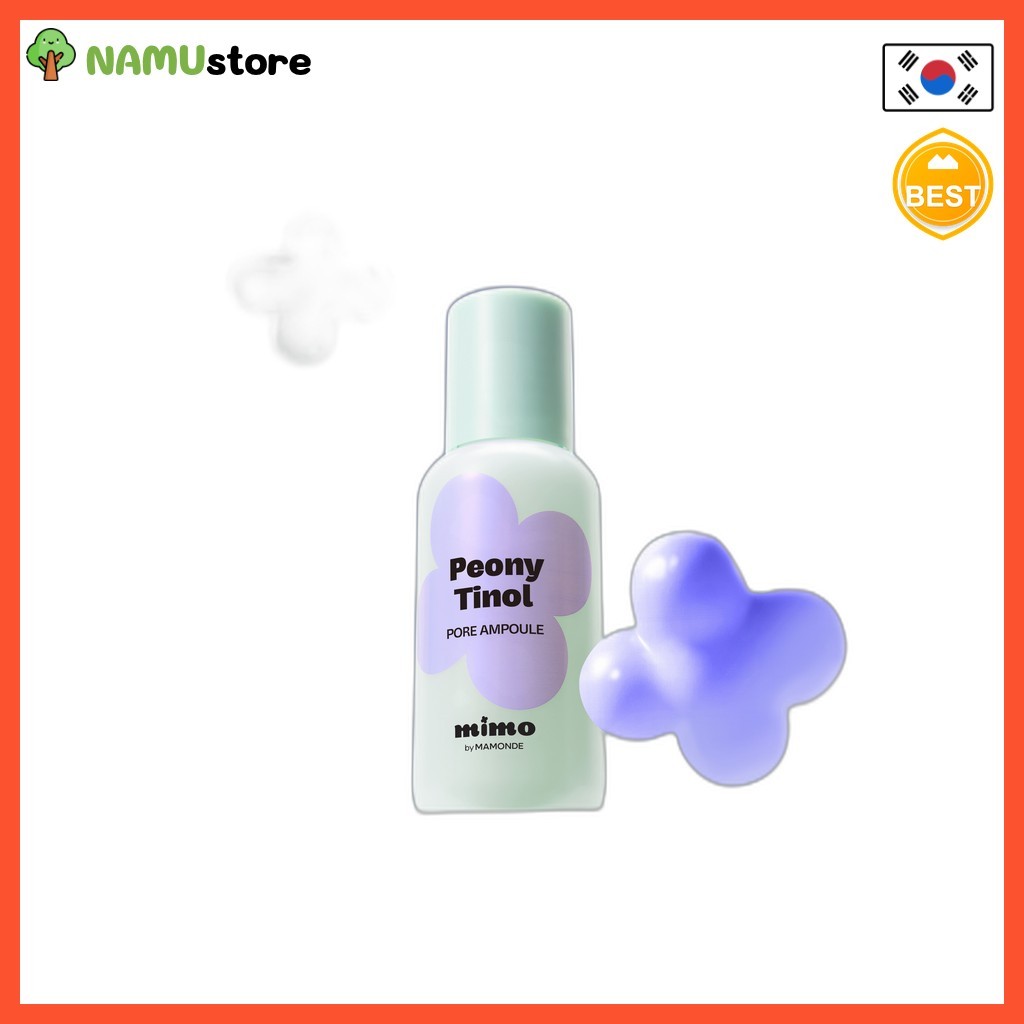 [daiso] Peony Tinol Pore Ampoule, 50ml, 1 cái / Hàn Quốc Pore Ampoule / Tinh chế kết cấu da / 100% A