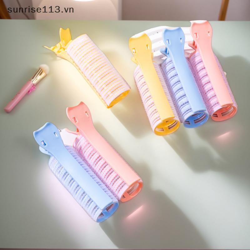 SR Beauty Hair Rollers Air Bangs Curling Rollers Fluffy Styling Clips Curling Irons Overnight Heatle