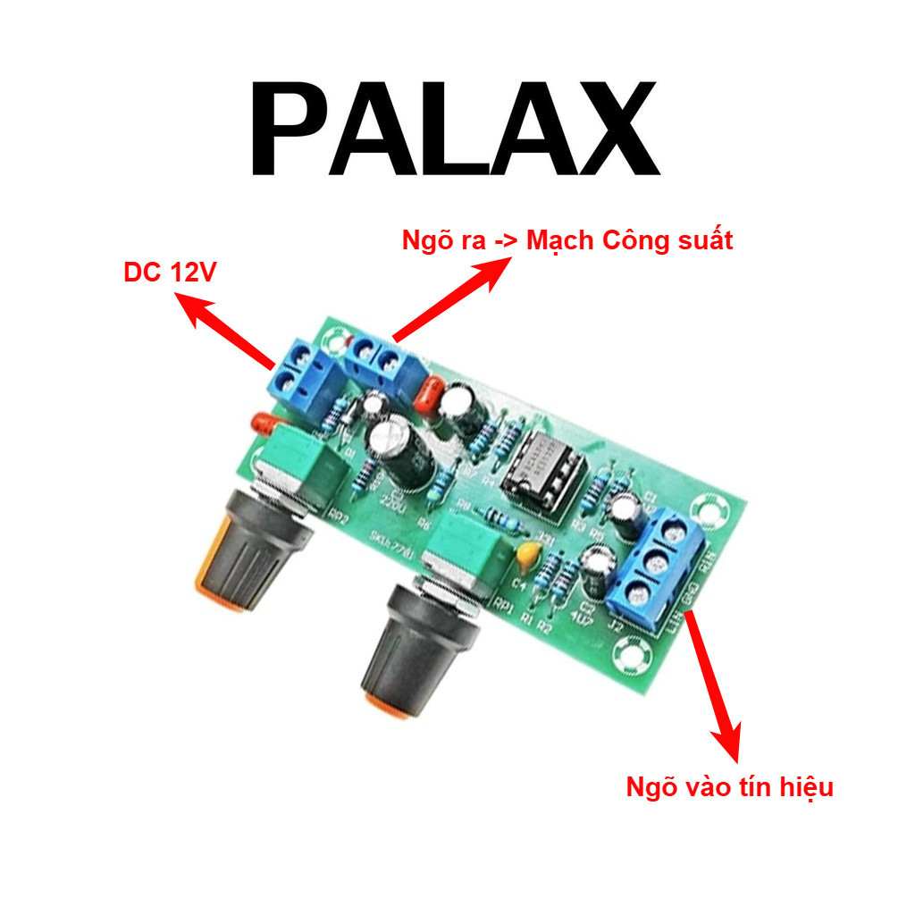 Mạch cắt sub Mạch lọc Sub NE5532 - Mạch cắt tín hiệu L/R sang Sub