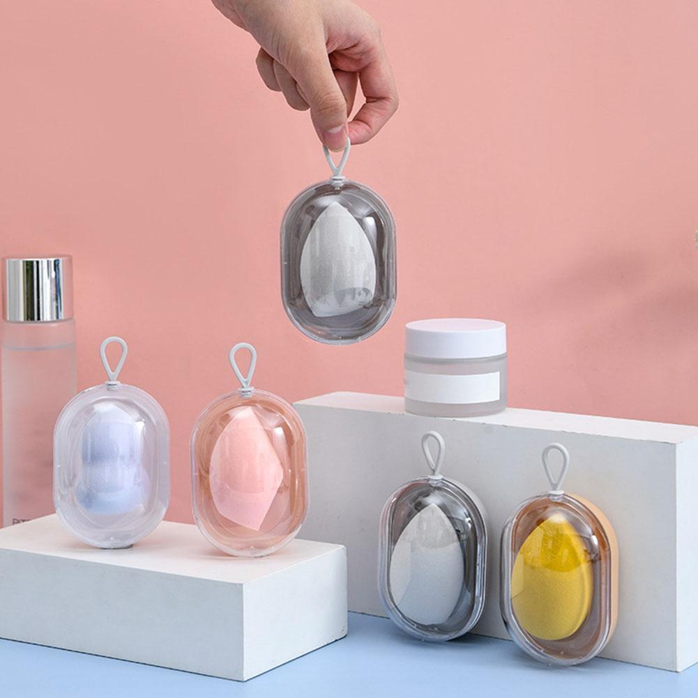 Space Capsule Trang Điểm Trứng Hộp Bảo Quản Bộ Trứng Trang Điểm / Bột Puff Ướt Trang Điểm Bọt Biển S
