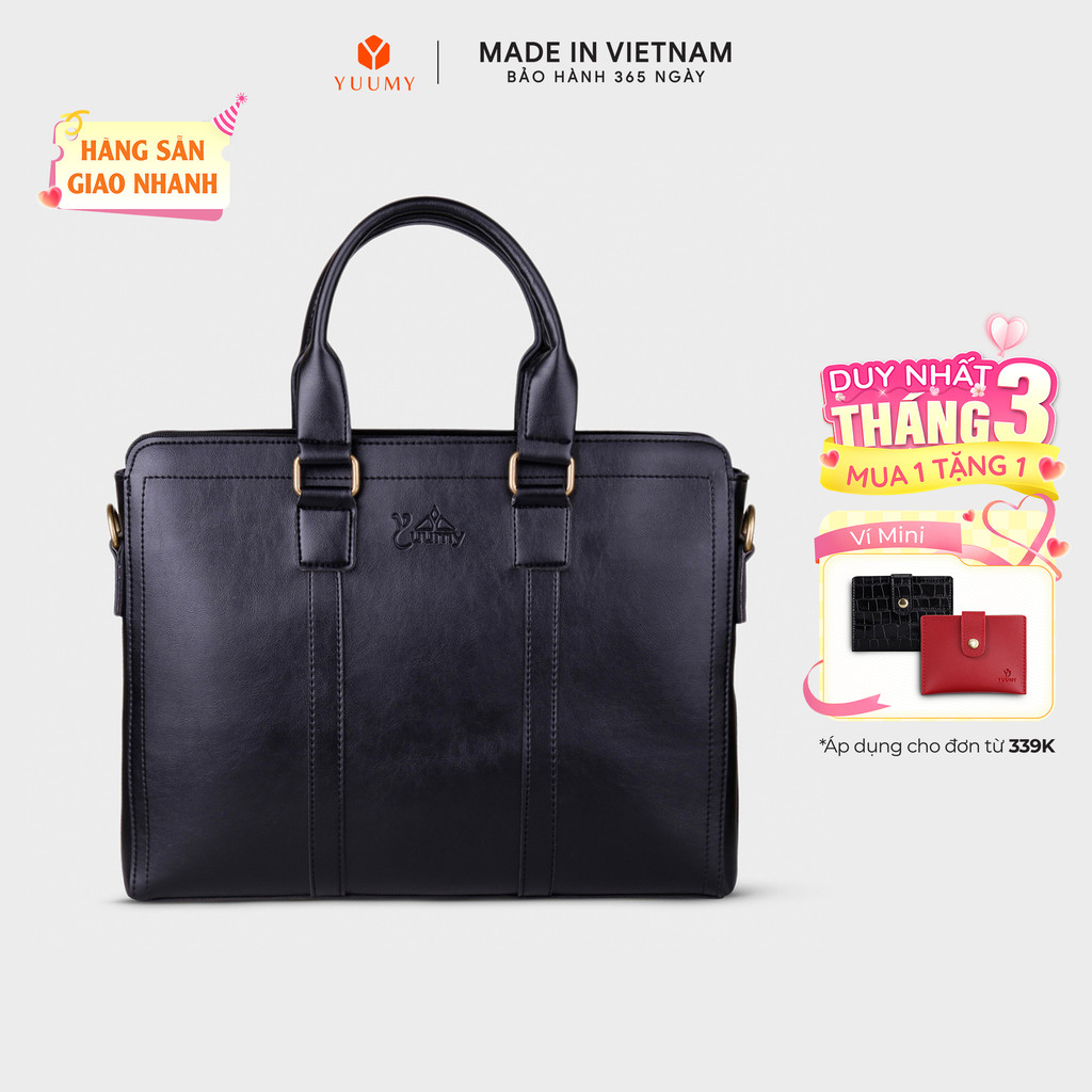 Cặp Công Sở Yuumy (Thời trang nữ đi làm cỡ lớn - Cặp da CAYM01) Bagsmart