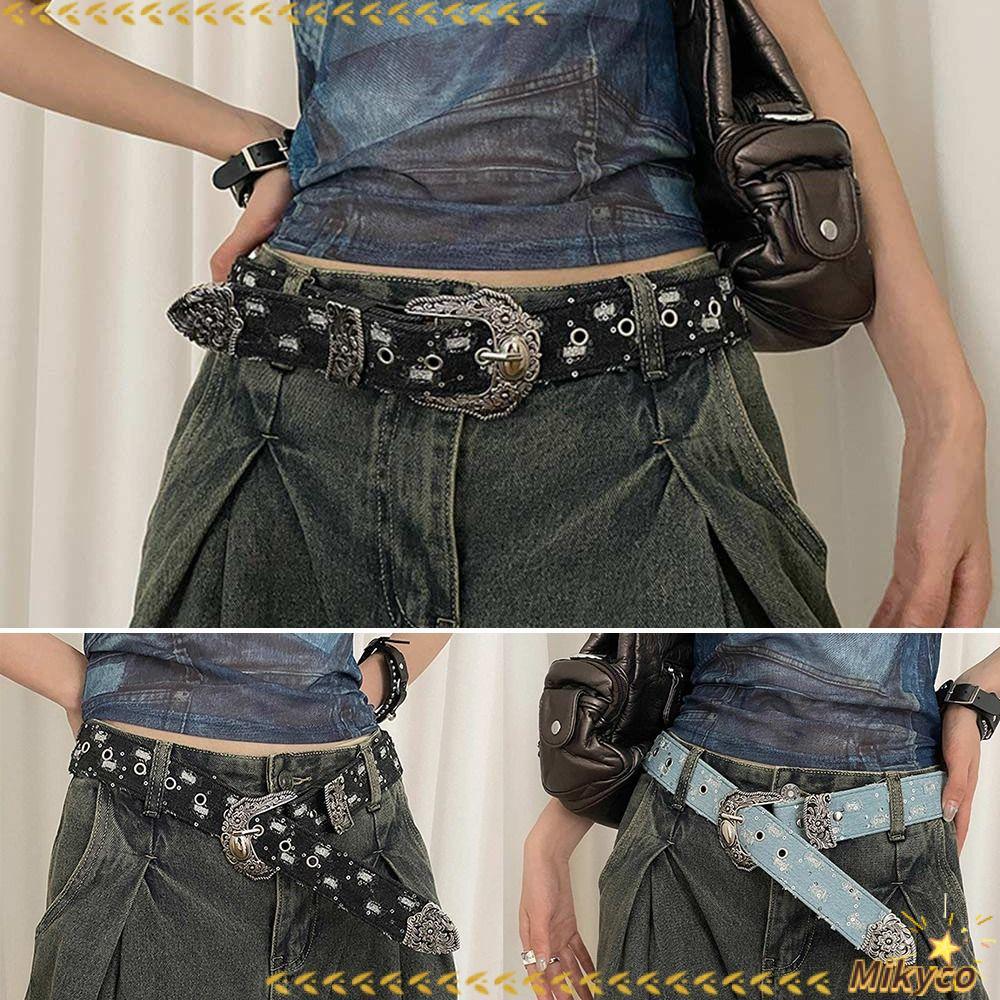 Thắt lưng da PU MIKYCO Style Y2K cho quần jean