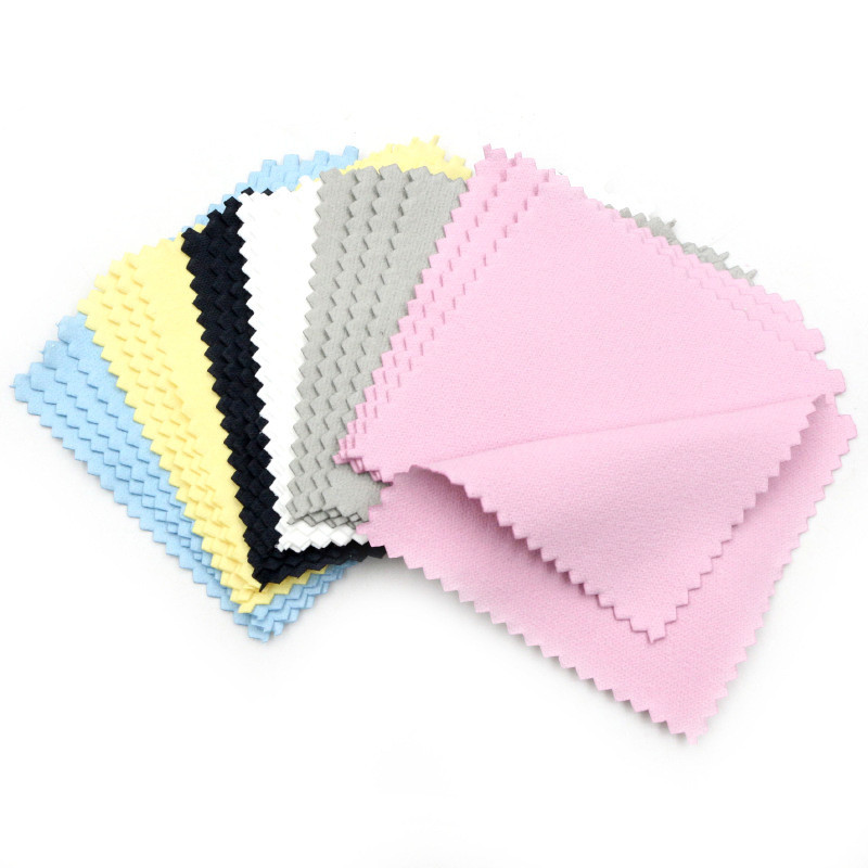 10Piece/Bag Silver polishing cloth Silver polishing cloth, suede, silver jewelry accessories, compli