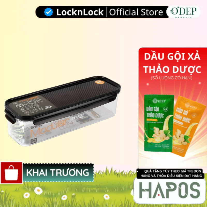 Hộp bảo quản thực phẩm LocknLock Bisfree Modular dung tích 1.8L Chính hãng BF410 - HAPOS LBE