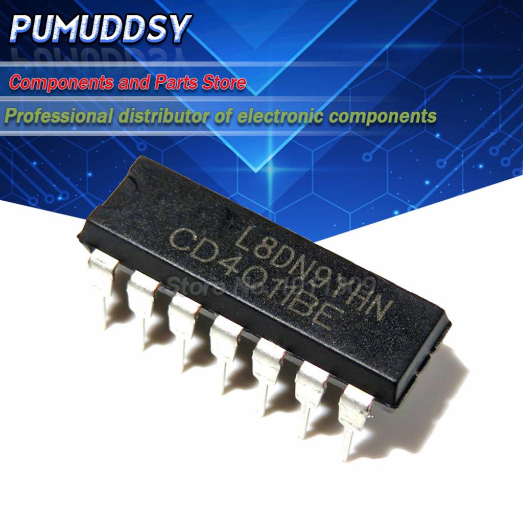 10 CÁI CD4011BE CD4011 DIP-14 4011 QUAD 2 INPUT NAND GATE IC