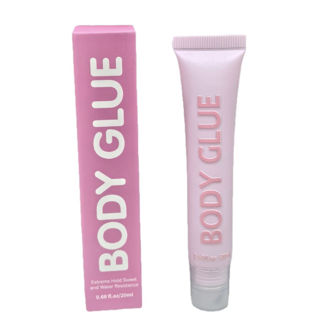 BODY GLUE Vòi BODY GLUE Quần áo màu hồng Super GLUE Dính Now [llb]