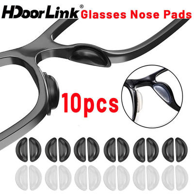 HdoorLink - 10 Cặp Miếng Lót Mũi Kính Silicon Anti-Slip dạng chữ D