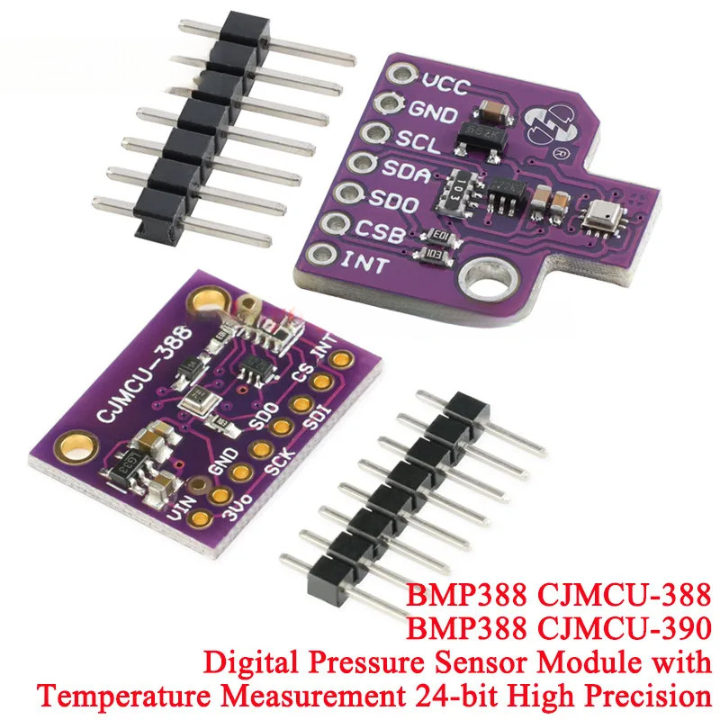 2-5 chiếc BMP388 CJMCU-388 Mô-đun cảm biến áp suất khí quyển Nhiệt độ kỹ thuật số cho Arduino Bảng đ