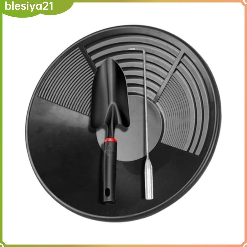 Chảo Panning Vàng, Chảo thăm dò vàng Thiết bị di động Công cụ sưu tập bãi biển Riffles đôi dành cho 