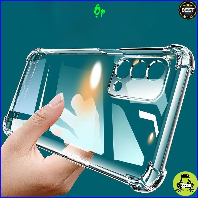 Ốp lưng chống sốc Vivo iQoo Z9X-5G/ Z9-5G/ Z9 Turbo/ iQoo 9/  iQoo 9 Pro ... hạn chế ố, dẻo G 4 góc