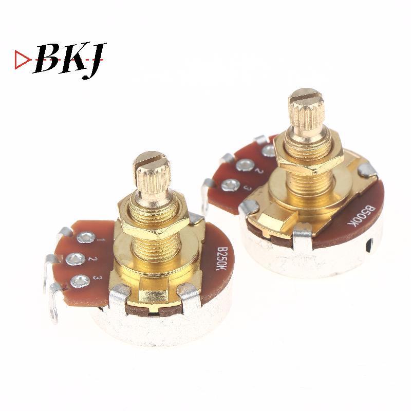 [KJ] A500K / A250K / B250K / B500K Chiết áp Guitar có trục đồng thau [Mới]