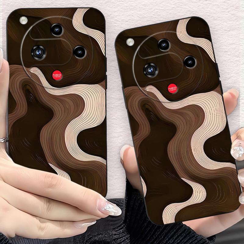 Ốp Lưng Cho ZTE Nubia RedMagic 10 Air Nubia Focus 2 Nubia Z70S Ultra Creative Coffee Wave Phone Case