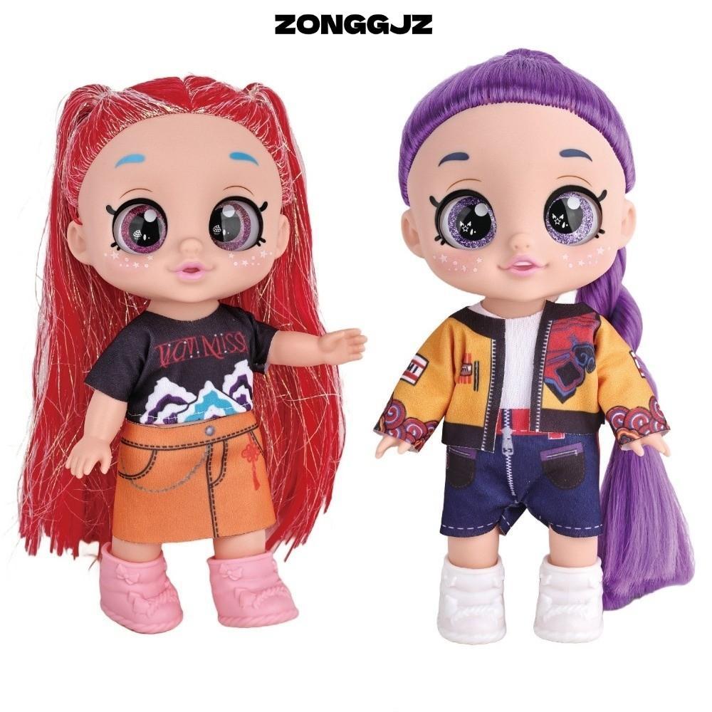 Búp bê ZONGGJZ K-POP, ‌Jointed 5D Eyes 10 Inch Demon Hunters Girl Doll, Humanoid HUNTR / X Musical Z