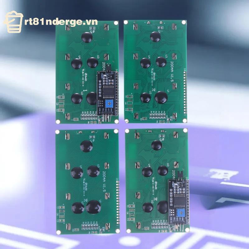 Ge LCD 2004 Mô-đun Màn hình xanh lam cho LCD 16x2 20X4 Nhân vật R3 Mega2560 Màn hình PCF8574T IIC Gi