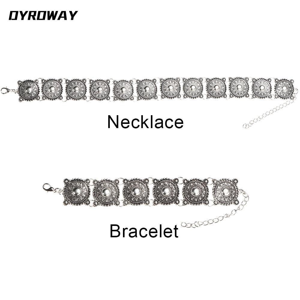 DYROWAY Vòng Cổ Trang Sức Style Boho Thời Trang