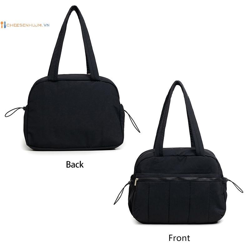 Cs Túi Hành Lý Nhẹ Khô Ướt Tách Du Lịch Duffel Túi Tập Gym Dành Cho Nữ Túi Cuối Tuần Chống Thấm Nước